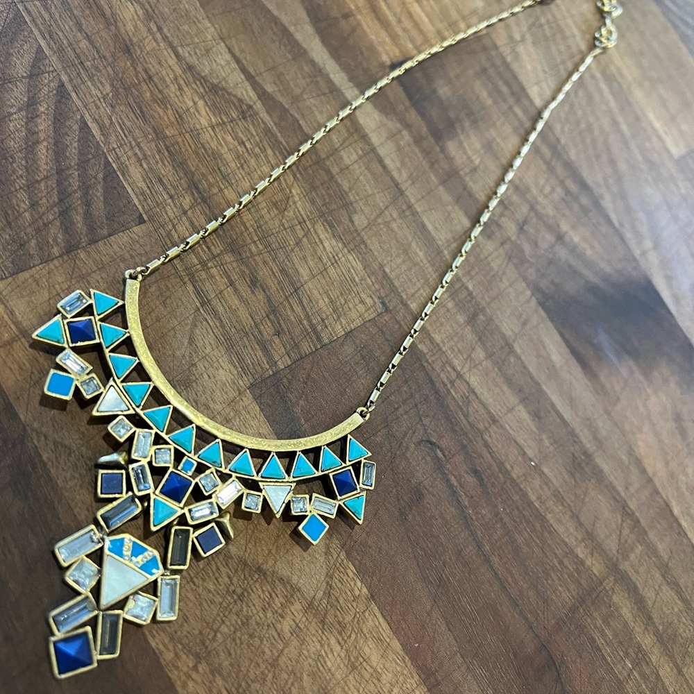 Stella & Dot Stone Tile Necklace